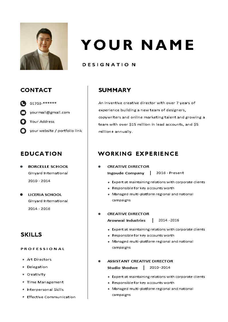 Creative CV